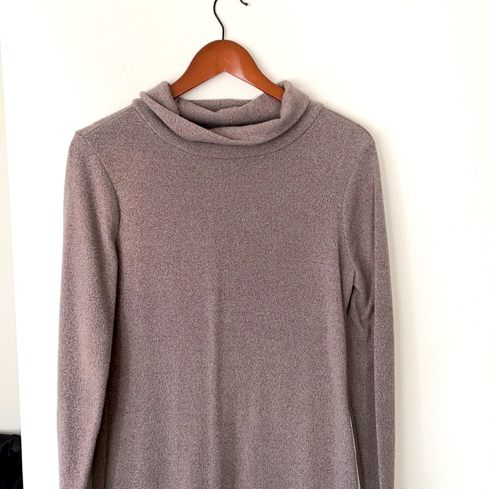 Cowell neck dress